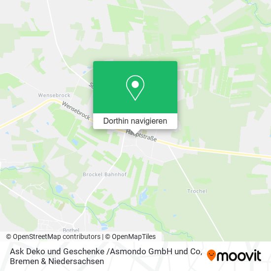 Ask Deko und Geschenke /Asmondo GmbH und Co Karte