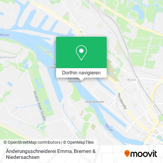 Änderungsschneiderei Emma Karte