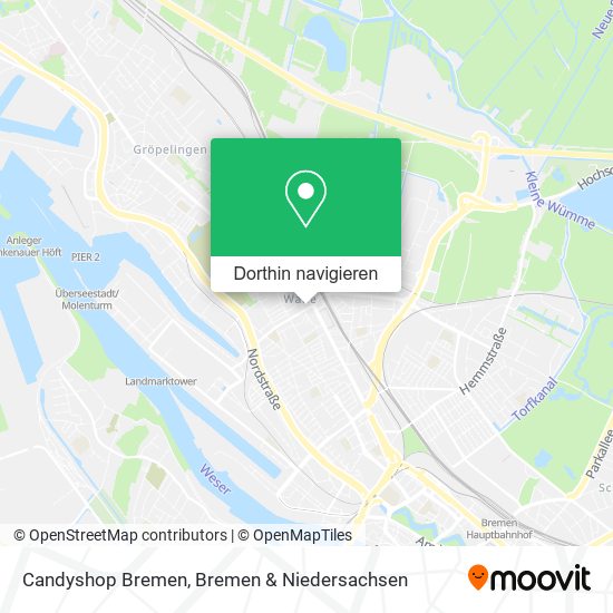 Candyshop Bremen Karte