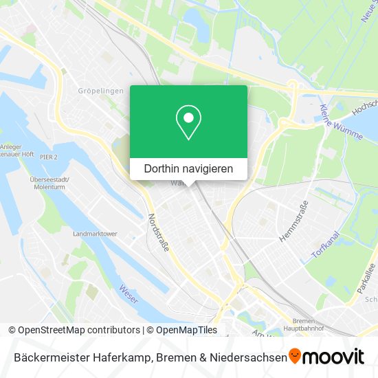 Bäckermeister Haferkamp Karte