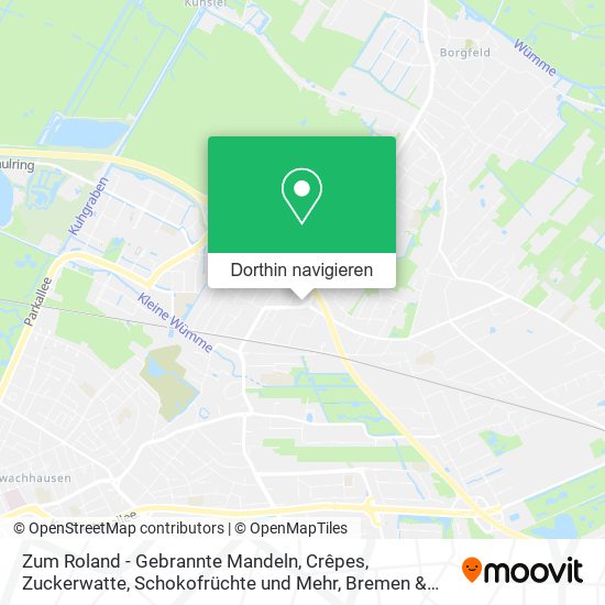 Zum Roland - Gebrannte Mandeln, Crêpes, Zuckerwatte, Schokofrüchte und Mehr Karte