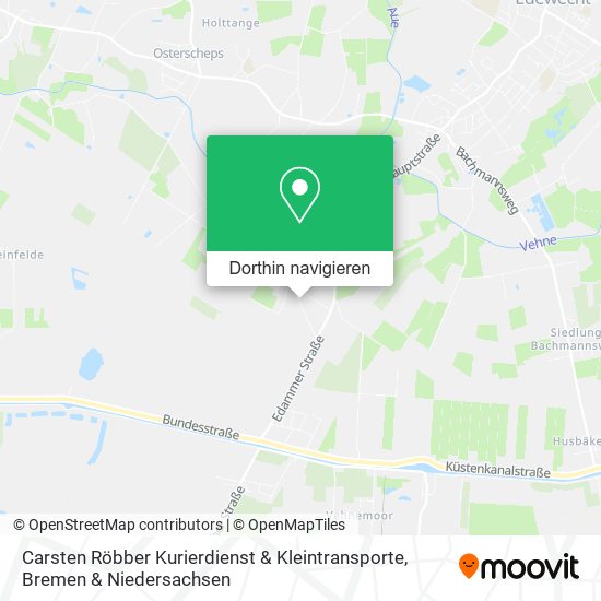 Carsten Röbber Kurierdienst & Kleintransporte Karte