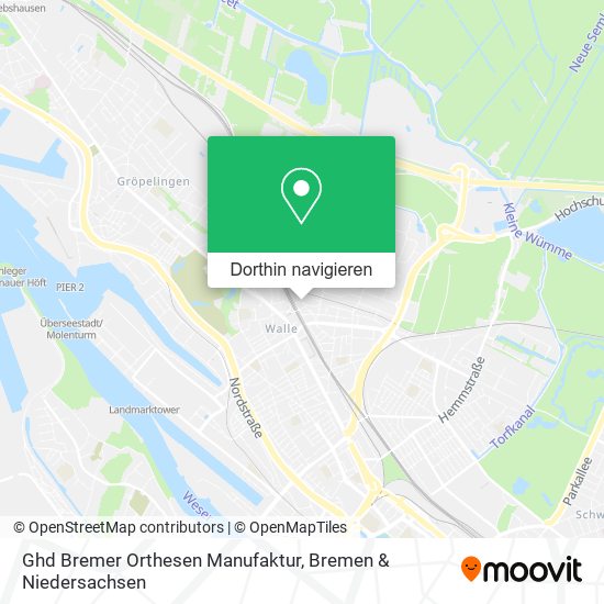 Ghd Bremer Orthesen Manufaktur Karte