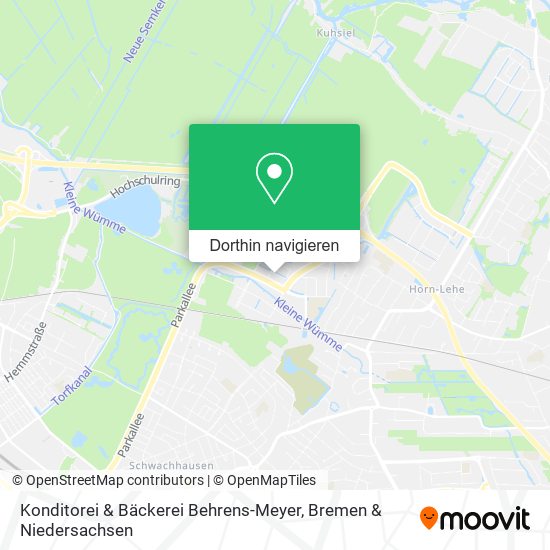 Konditorei & Bäckerei Behrens-Meyer Karte