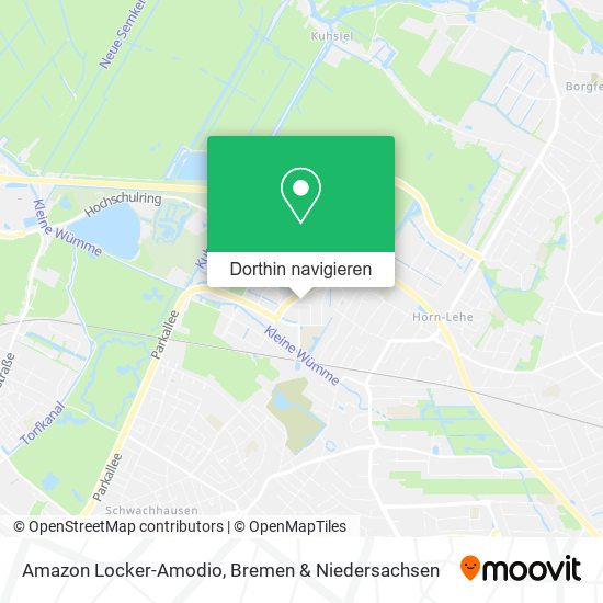 Amazon Locker-Amodio Karte