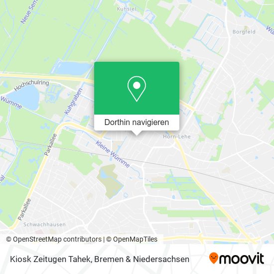 Kiosk Zeitugen Tahek Karte