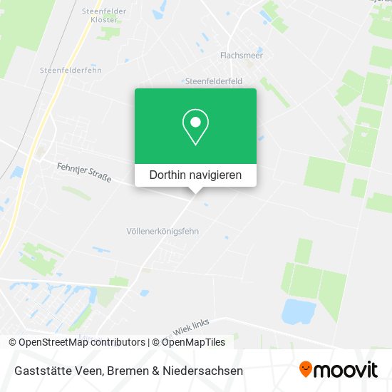 Gaststätte Veen Karte