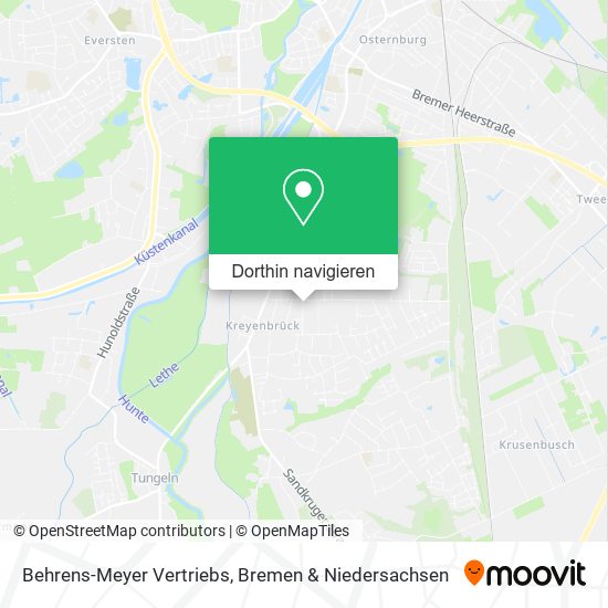 Behrens-Meyer Vertriebs Karte