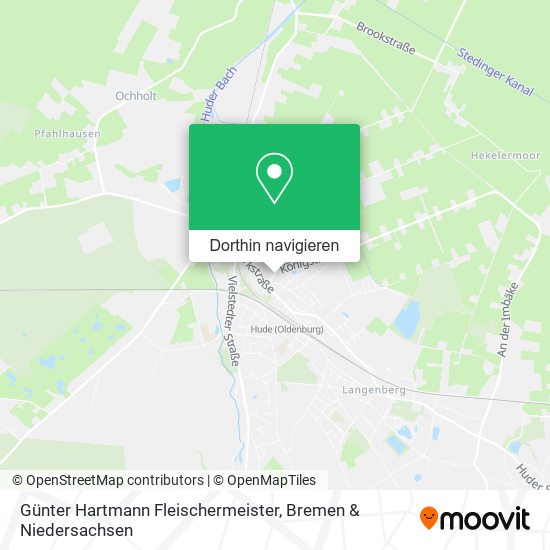 Günter Hartmann Fleischermeister Karte