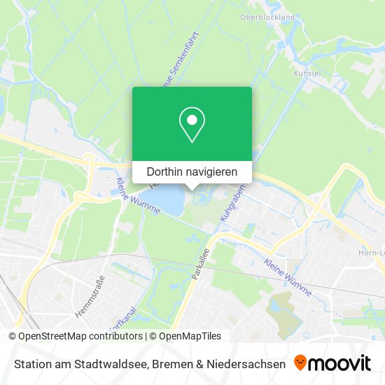 Station am Stadtwaldsee Karte