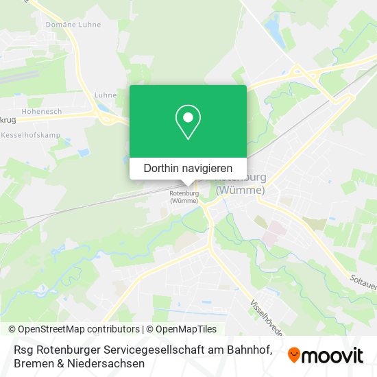 Rsg Rotenburger Servicegesellschaft am Bahnhof Karte