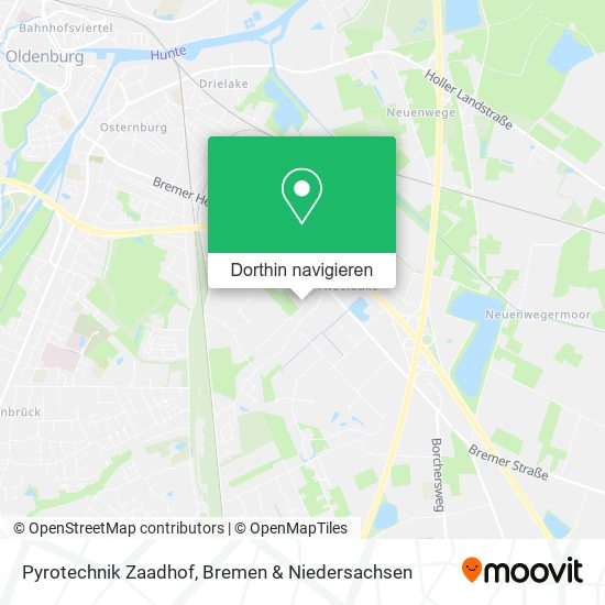 Pyrotechnik Zaadhof Karte