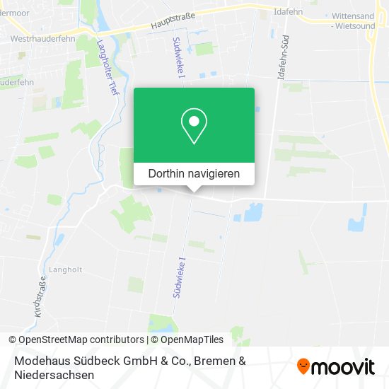 Modehaus Südbeck GmbH & Co. Karte