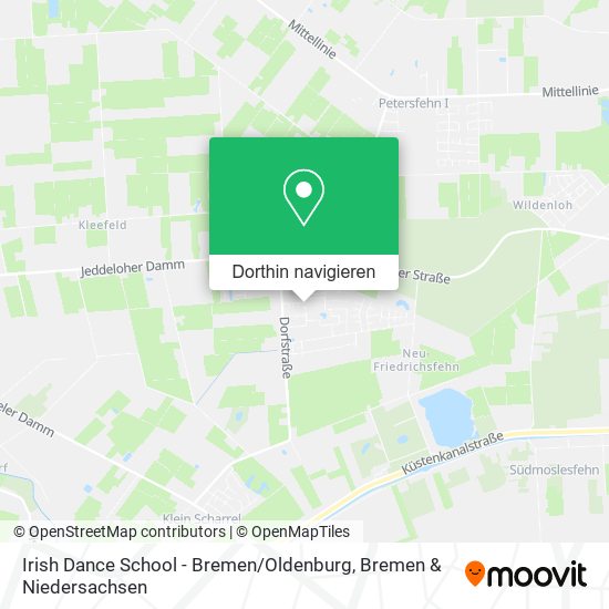 Irish Dance School - Bremen / Oldenburg Karte