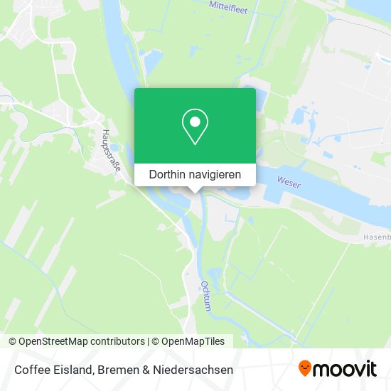 Coffee Eisland Karte