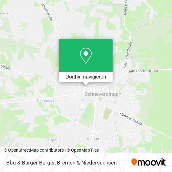 Bbq & Burger Burger Karte