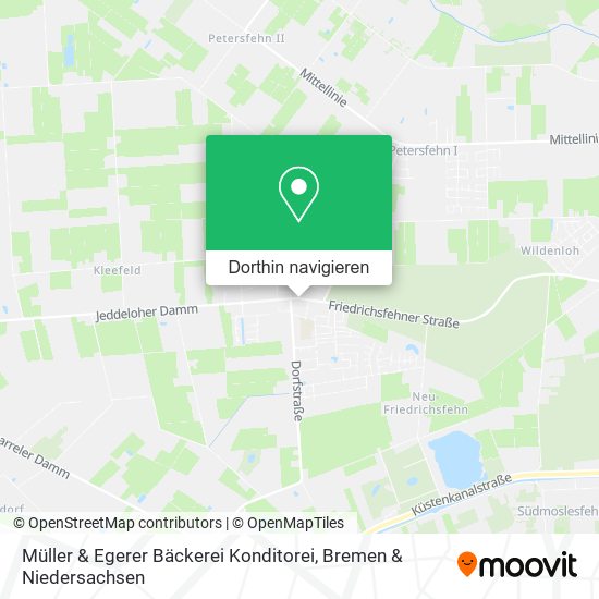 Müller & Egerer Bäckerei Konditorei Karte