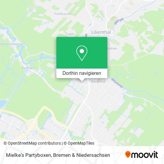 Mielke's Partyboxen Karte