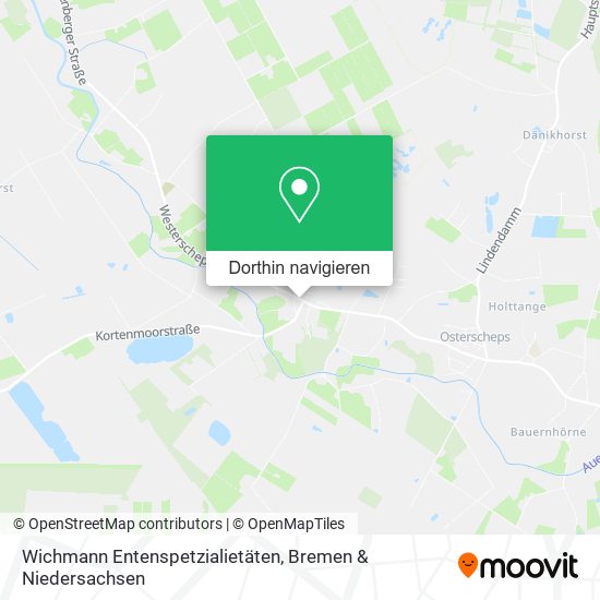 Wichmann Entenspetzialietäten Karte