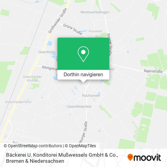 Bäckerei U. Konditorei Mußwessels GmbH & Co. Karte
