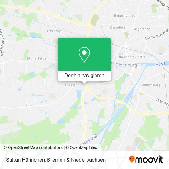 Sultan Hähnchen Karte