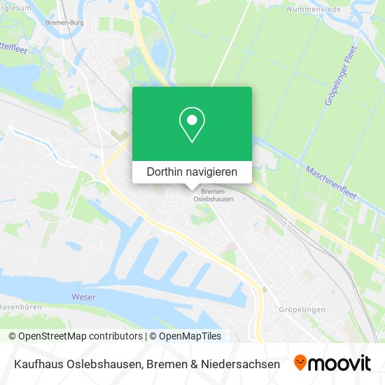 Kaufhaus Oslebshausen Karte