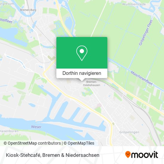 Kiosk-Stehcafé Karte