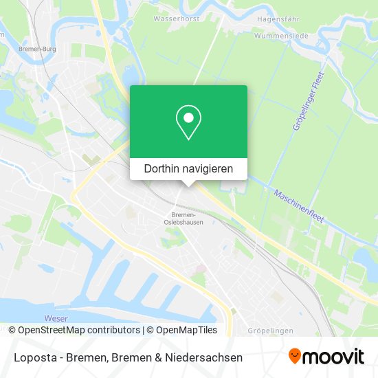 Loposta - Bremen Karte