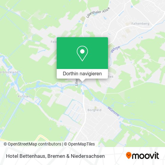 Hotel Bettenhaus Karte