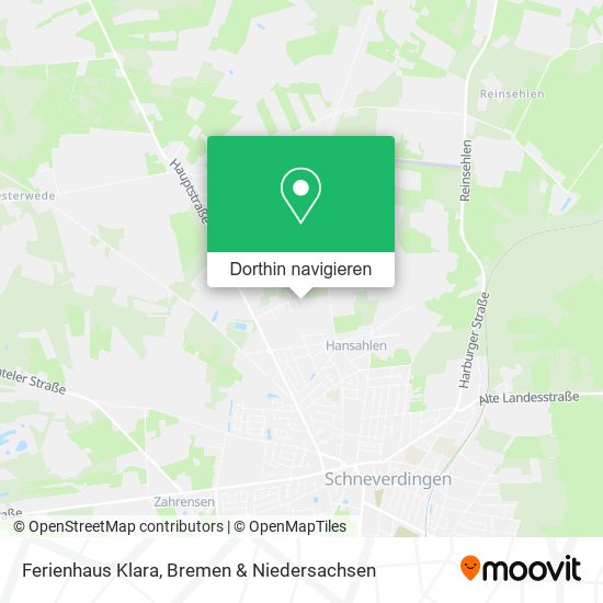 Ferienhaus Klara Karte