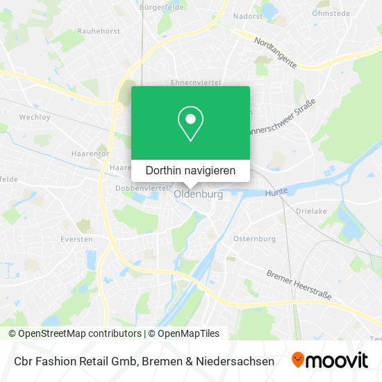 Cbr Fashion Retail Gmb Karte