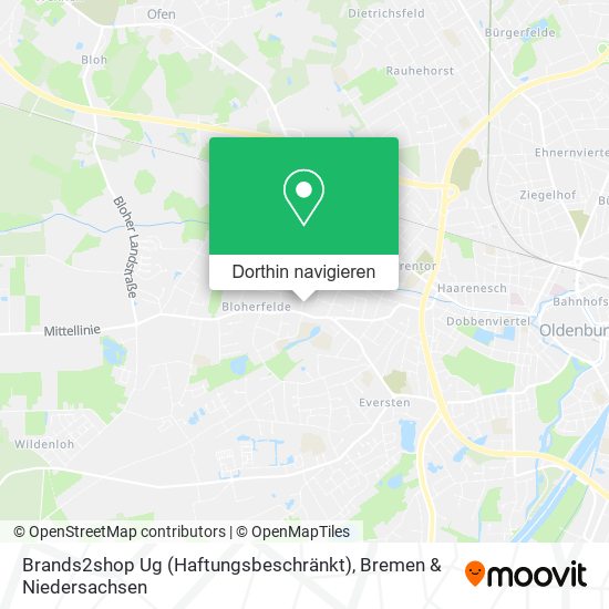 Brands2shop Ug (Haftungsbeschränkt) Karte