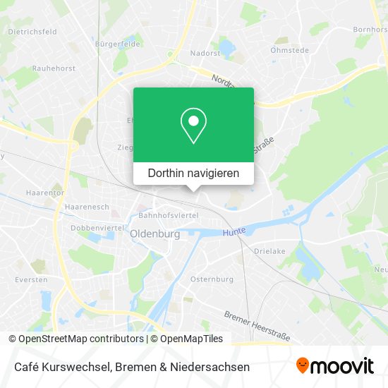 Café Kurswechsel Karte