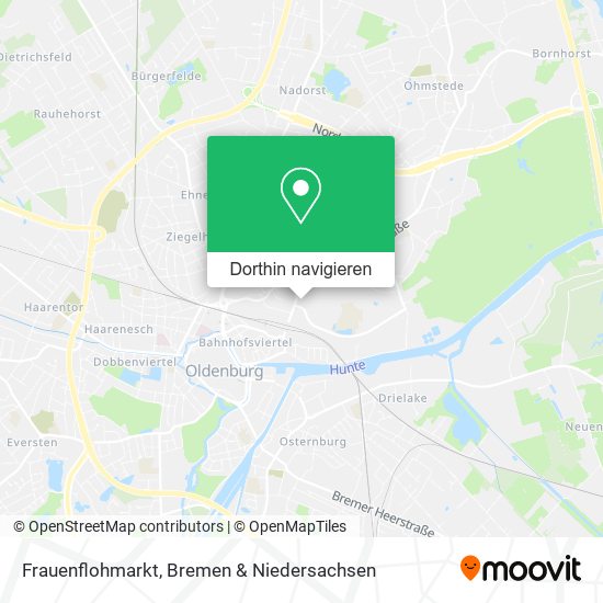 Frauenflohmarkt Karte