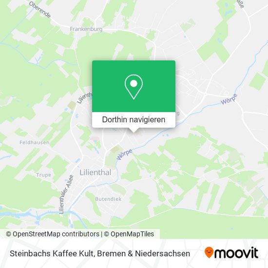 Steinbachs Kaffee Kult Karte