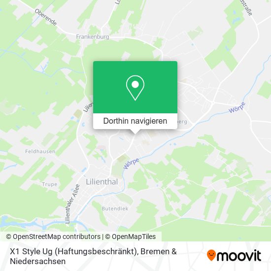 X1 Style Ug (Haftungsbeschränkt) Karte