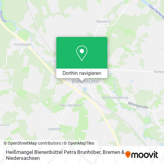 Heißmangel Bienenbüttel Petra Brunhöber Karte