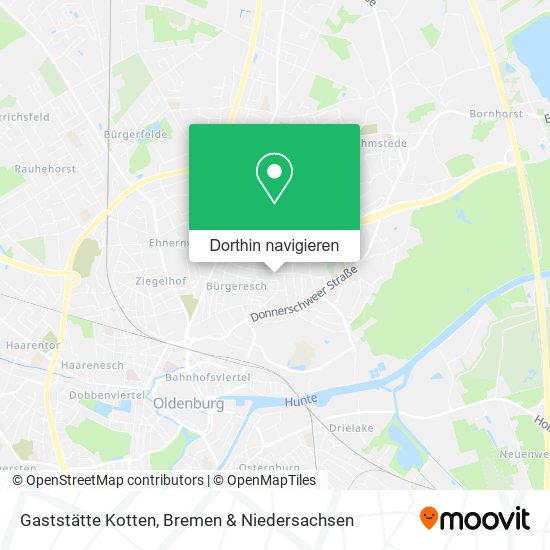 Gaststätte Kotten Karte