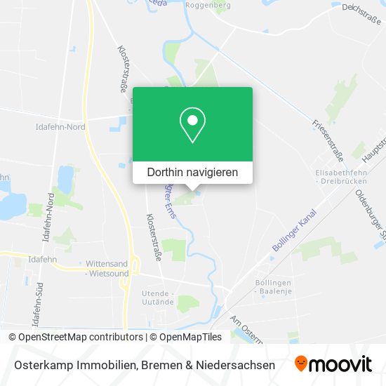 Osterkamp Immobilien Karte