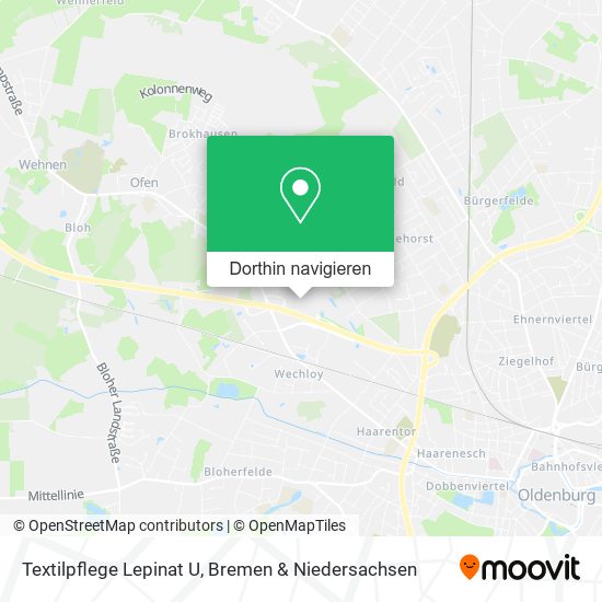 Textilpflege Lepinat U Karte