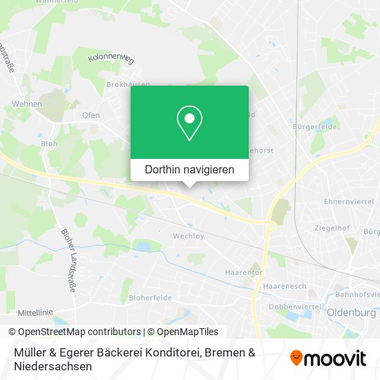 Müller & Egerer Bäckerei Konditorei Karte
