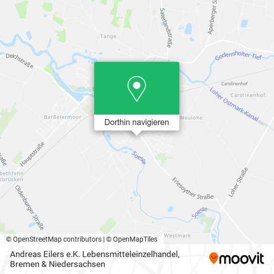 Andreas Eilers e.K. Lebensmitteleinzelhandel Karte