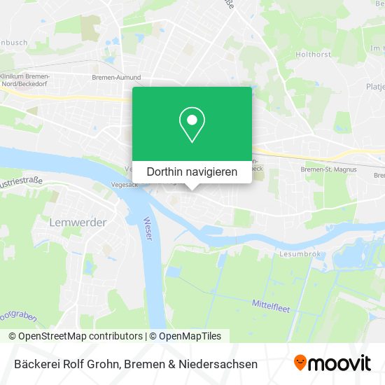 Bäckerei Rolf Grohn Karte