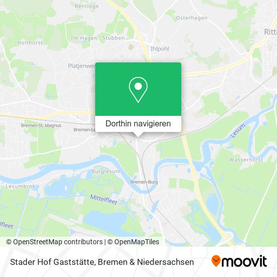 Stader Hof Gaststätte Karte