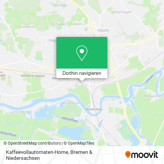 Kaffeevollautomaten-Home Karte