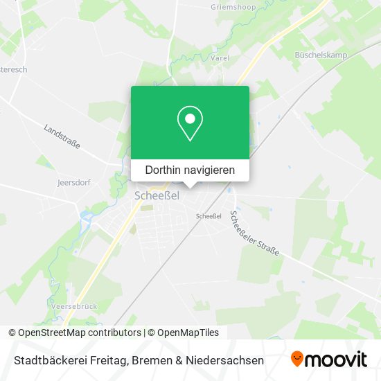 Stadtbäckerei Freitag Karte