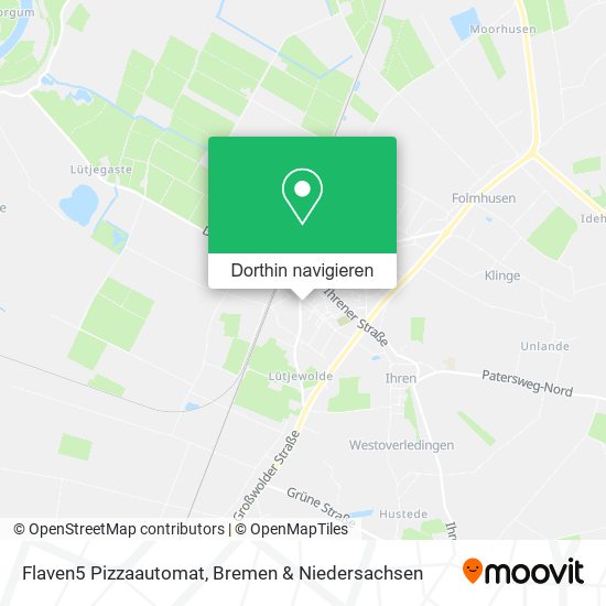Flaven5 Pizzaautomat Karte