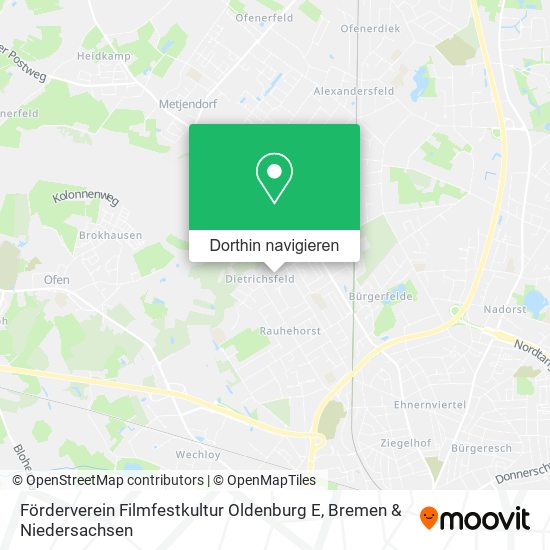 Förderverein Filmfestkultur Oldenburg E Karte