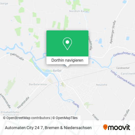 Automaten City 24 7 Karte
