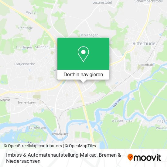 Imbiss & Automatenaufstellung Malkac Karte